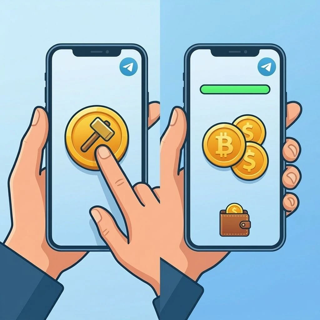 Tap to Earn Crypto Game